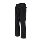 streetwear mens hip hop camouflage flare pants fashionable camo cargo pants male slim fit camouflage trousers women all match unique cargo style 5123
