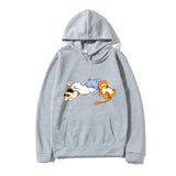 Autumn Winter Womens Hoodies Japan Fashion Women Clothing Cartoon Prin