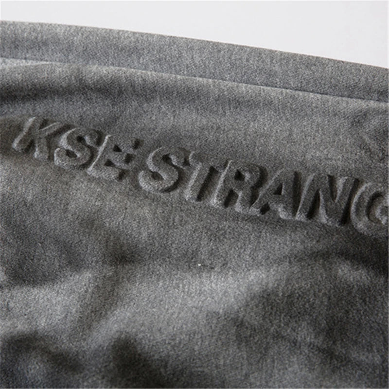 rainbowtouches classic fashion brand new trousers men tie dye gradient loose straight leg drape wide rope comfortable boys pants unique default style 2681