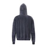 2021 Fashionable Mens Streetwear Velour Hoody Hoodie Oversized Casual