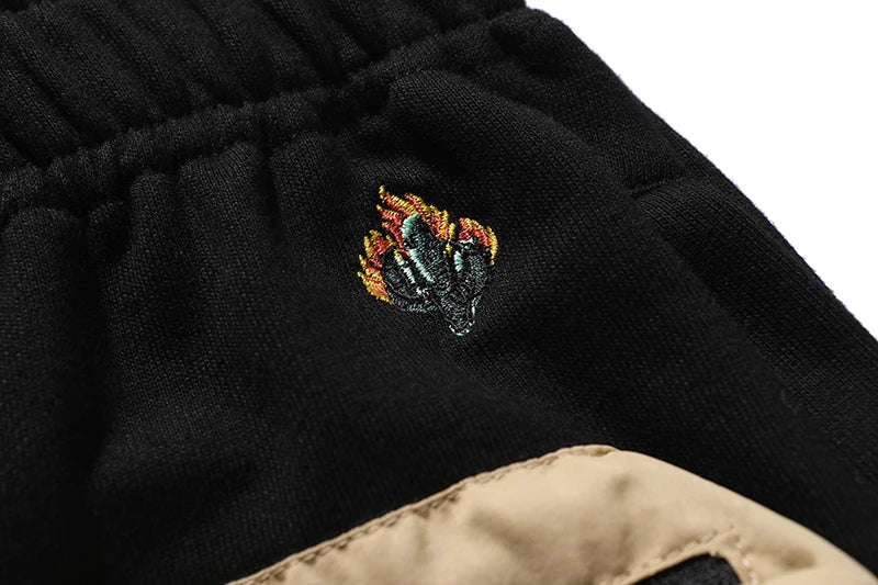 harajuku cactus jack streetwear joggers pockets sweatpants men and women oversize embroidery harem pants baggy casual trousesrs unique joggers style 4588