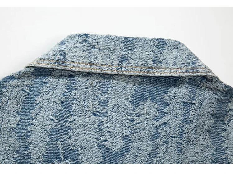 urban fashion featuring hip hop denim jeans jacket coat fashion feathers embroidery jeans coats high street outerwear streetwear jackets mens clothing design – premium quality jacket for men