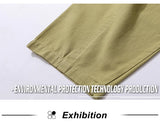 rainbowtouches new fashion brand mens pant solid color jogging high street loose straight leg tooling casual overalls trousers unique default style 3086