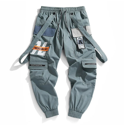 chaifenko 2023 new hot jogger leisure sports trousers men hip hop streetwear beam foot cargo pants fashion printing men pants unique joggers style 2917