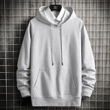 Spring Autumn Womens Hoodies Harajuku Fashion Solid Color Hoodies Casu