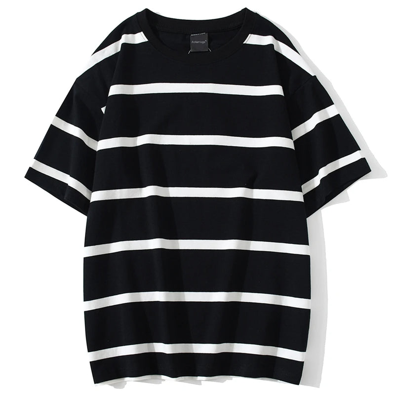 Y2k Vintage t-shirt – Aolamegs Men T Shirt Color Block Print 3 Color Optional Tee