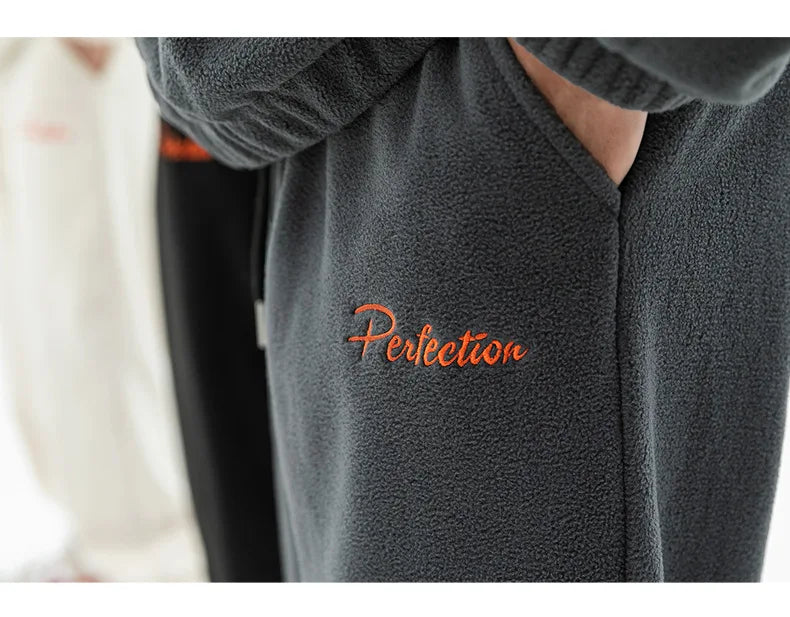 spring and autumn new fleece knitted coat mens loose couple suit versatile high street style unique default style 2009
