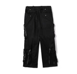 rainbowtouches fashion classic brand mens cargo pants casual zipper pocket design trousers loose straight tooling style overalls unique cargo style 4418