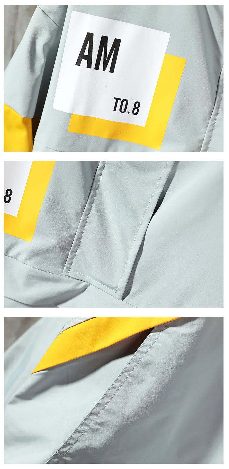 Bold Graphic Bomber Streetwear Photo-Ready Jacket