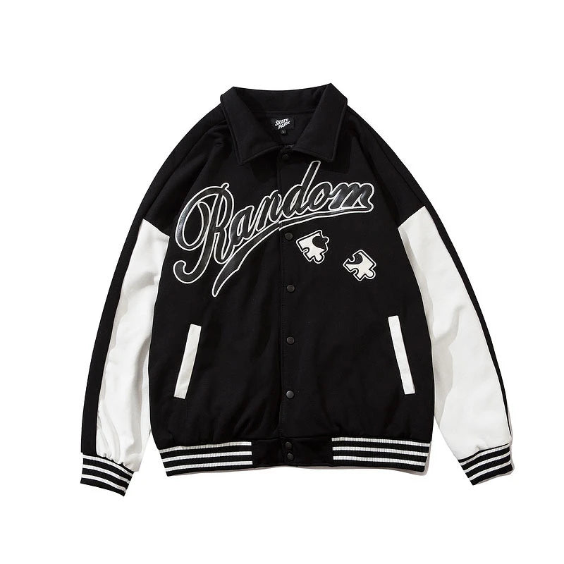 Minimalist bomber fleece quilted urban zip-up