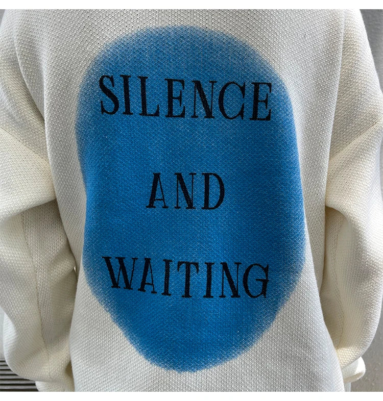 men knitted sweater harajuku printed oversized sweater new casual o neck long sleeve pullover streetwear loose sweaters clothing trendy hip hop style outerwear, oversized graphic print design, high quality cotton pullover