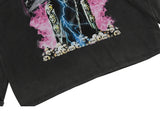 Hip Hop 2023 Men Streetwear Sweatshirt Skull Lightning Print Pullover Ripped Hole Sweatshirt Harajuku Cotton Loose Sweat Shirt