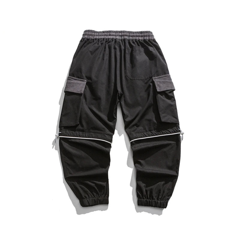 rainbowtouches 2022 tidal current brand mens pants fashion high street wear trousers loose straight safari style overalls man relaxed fit trousers