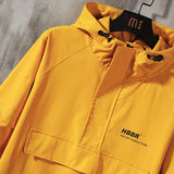 Double-Layer Urban Hoodie Jacket Modern Aesthetic