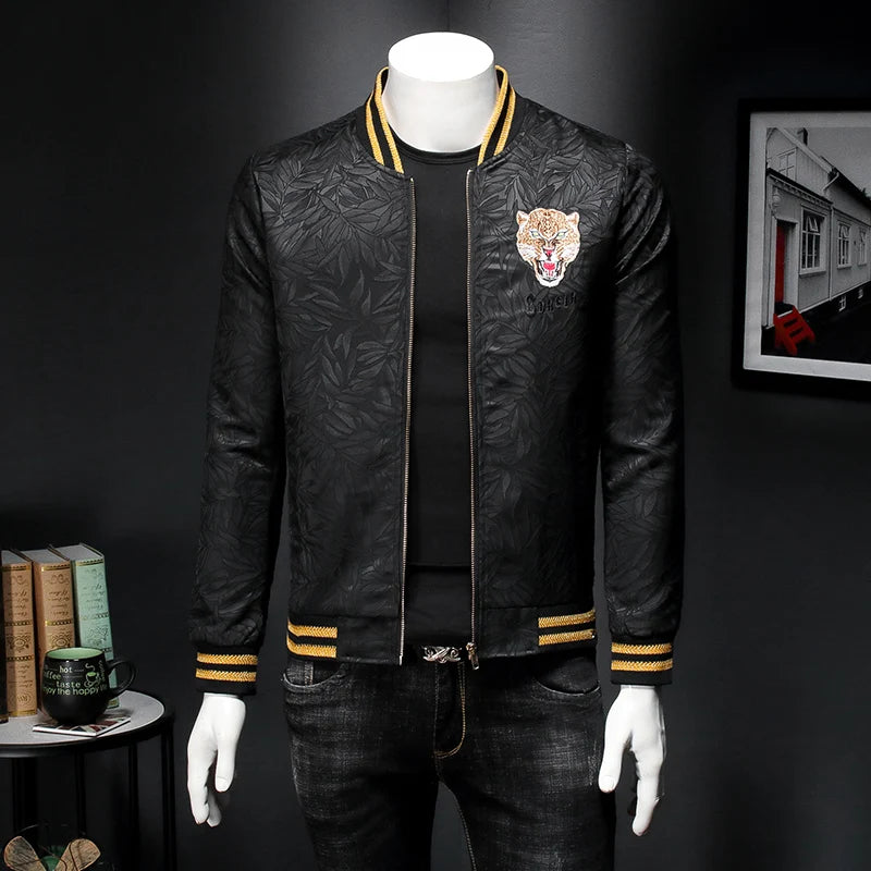 style fashion af7b87 design new-men-luxury-rib-sleeve-embroidered-flowers-leopard-striped-couple-baseball-coats-jackets-abstract-digital-coat-motor-n244 hip fit everyday wear streetwear quality print hop essential - graphic high casual oversized unisex style image material urban premium streetwear design ID e4961