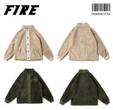 menswear fashion piece featuring rainbowtouches cashmere jacket mens and womens fashion brand hip hop retro tooling outdoor jacket thickening unisex design – premium quality jacket for men