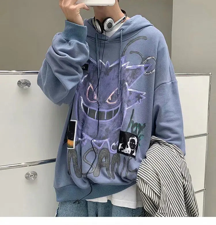 Autumn Winter Sweatshirts Women Hoodies Hong Kong Style Ins Trend Hip