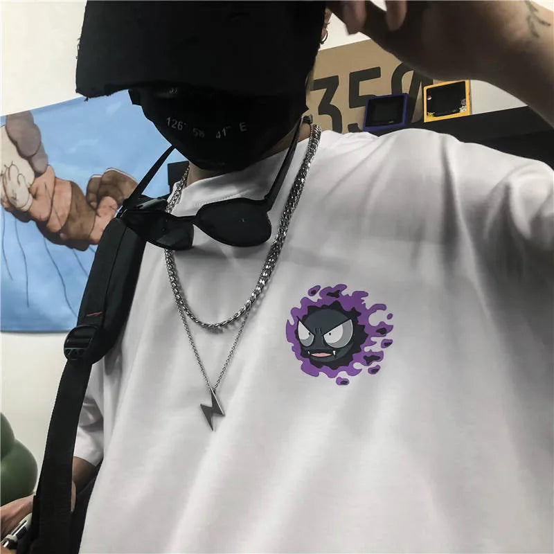 Vaporwave Oversized shirt – Harajuku High Street Tshirt Streetwear Men Summer Cute Amine