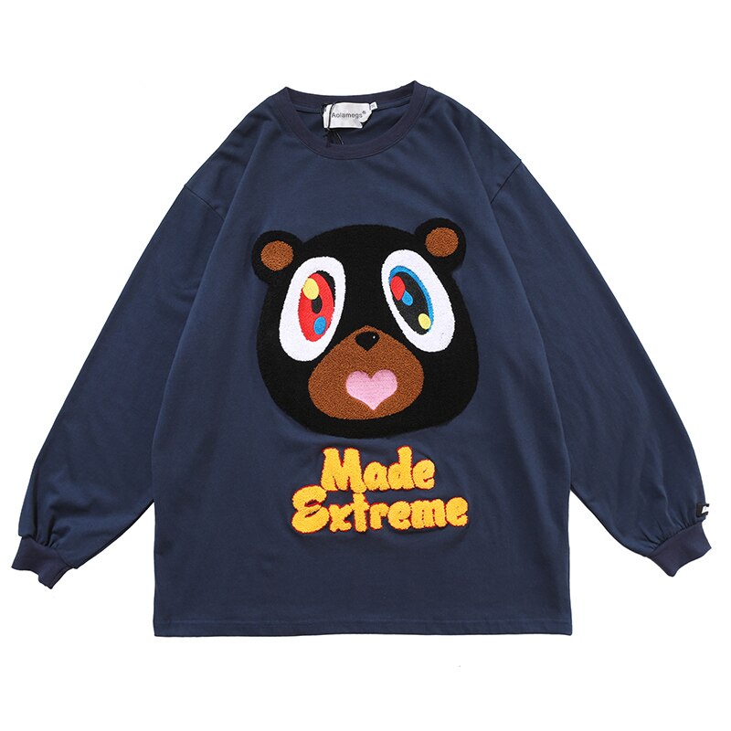 "Man Made" Unisex Men Women Streetwear Graphic Sweatshirt Daulet Apparel
