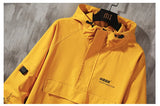 Double-Layer Urban Hoodie Jacket Modern Aesthetic