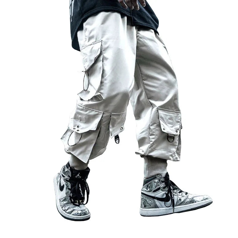 arens cargo pants men joggers hip hop techwear pants hippie cargo trousers for men streetwear plus size pockets oversize a18 casual joggers