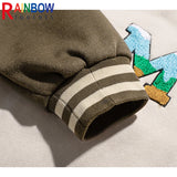 rainbowtouches 2021 new jacket men street jackets letter embroidered baseball uniform high mens superior quality coat dark gr - variant style db98cb for streetwear fashion