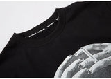 Skatercore Vintage t-shirt – Aolamegs Mens Tee Shirts High Street Cool Boy Printed Oversi
