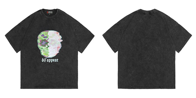 Trapwear Shirt – Rainbowtouches Punk T Shirt 2022 Half Sleeveunisex High Stre – Modern Streetwear for Everyone
