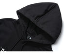 2023 Men Hip Hop Sweatshirt Hoodie Color Butterfly Streetwear Harajuku Pullover Hoodie Cotton Fleece Winter Autumn Black Hoodie