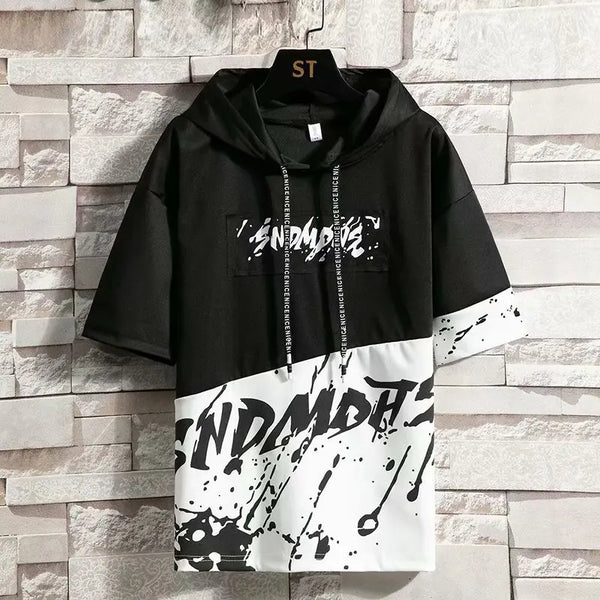 Summer Mens Hoodies Fashion Harajuku Hip Hop Streetwear Sweatshirt Men