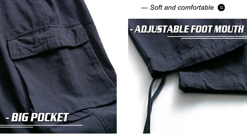 rainbowtouches fashion classic brand mens cargo pants big pocket tooling trousers loose high street style solid color overalls unique cargo style 4309