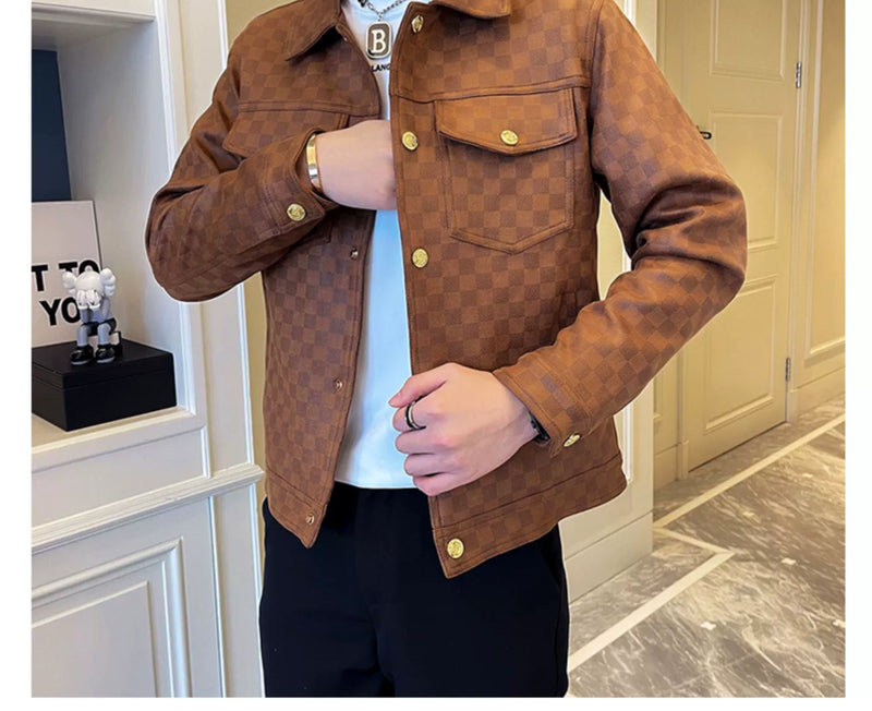 leather panel jacket, streetwear for men, men's streetwear fashion, oversized urban jacket, high quality cold-weather coat