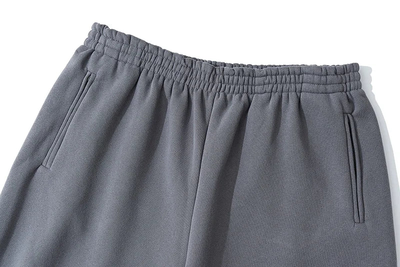 Good Quality New Kanye West Shorts High Street Chaopai Heavyweight Curled Edge Oversized Motion Casual Breeches
