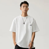Harajuku Crying angel – Korean Version 2024 Summer Men T Shirt Short Sleeved Cotton