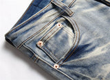 letter graffiti printed denim jeans pants mens punk bottons biker jeans streetwear slim fit hip hop new casual y2k pants joggers unique joggers style 4124