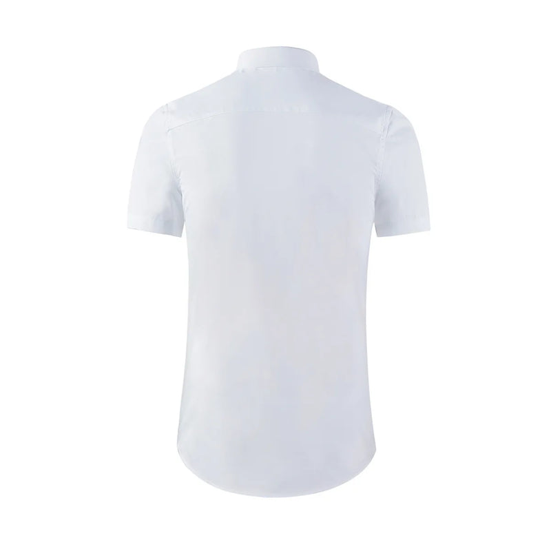 New 2022 Men Classic NEIL BARRETT thunderbolt Cotton Casual Shirts Shirt high quality Pocket Short sleeves S 3XL #A602