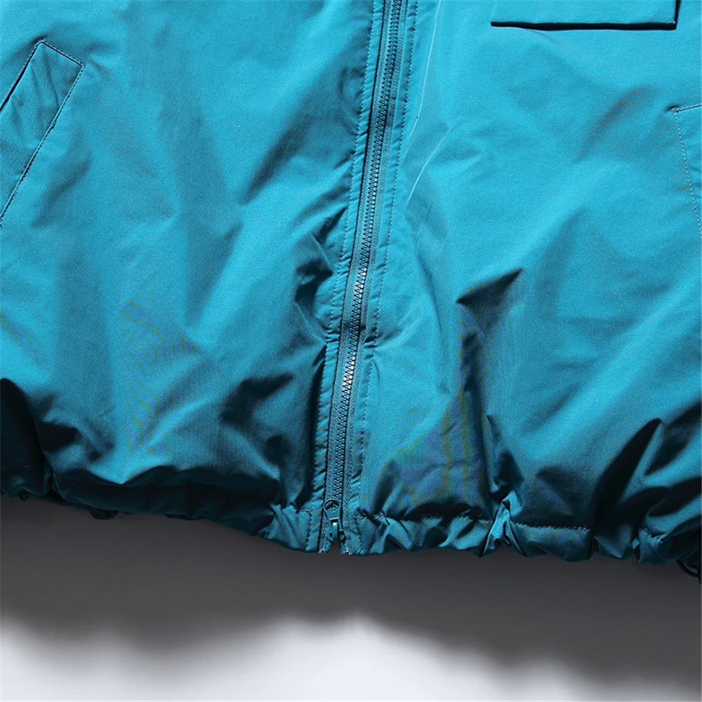 Men's Down Jackets 2023 Winter Outdoor Functional 90% White Duck Down Jacket Warm Coat For Men Thick Outwear Hip Hop Streetwear