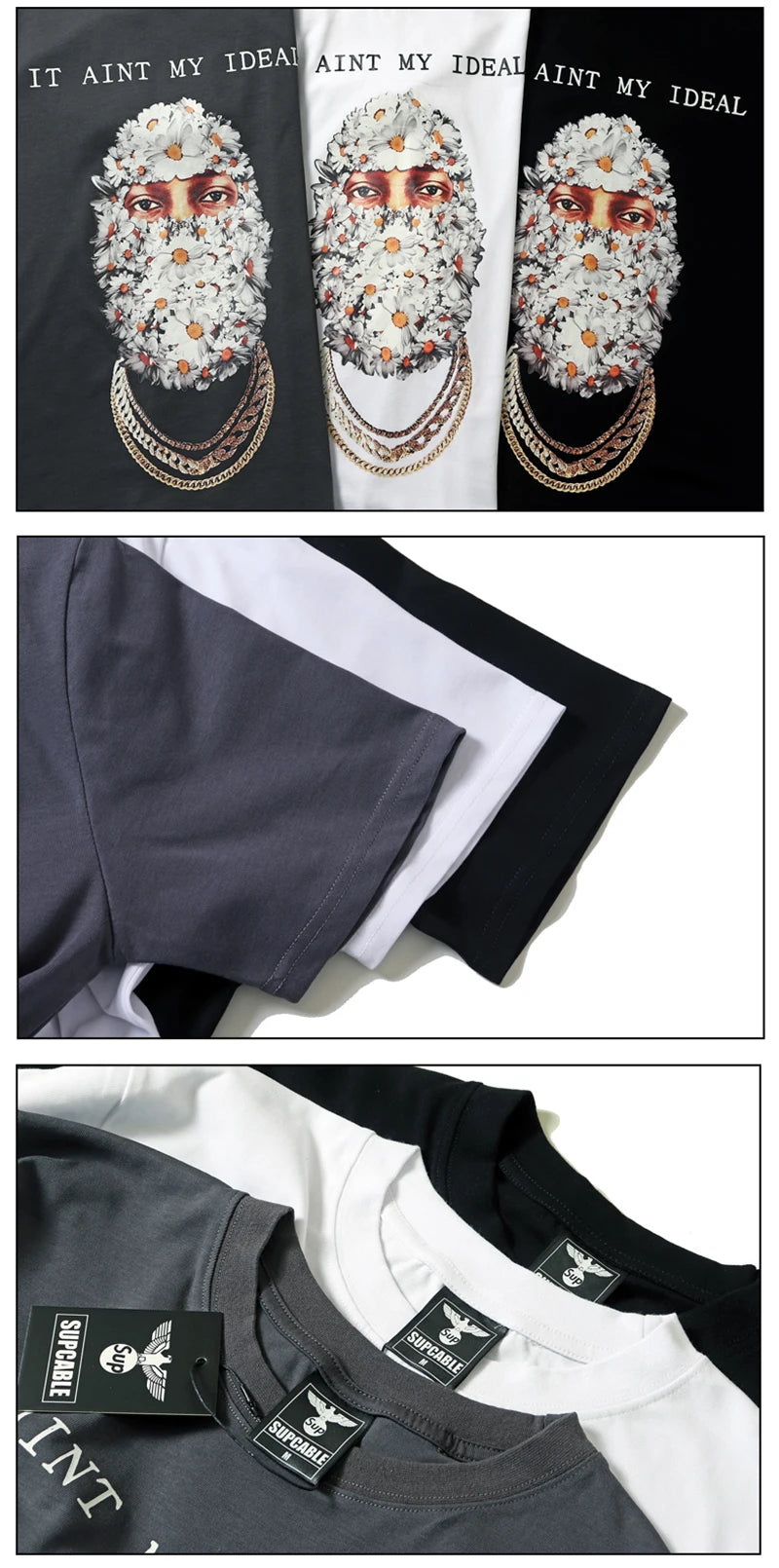 Letter Print Casual Short Sleeve Crew Neck Oversized Cotton Streetwear Loose Top Tees
