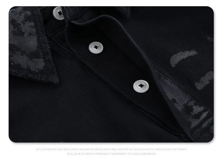Embroidered patchwork shirt