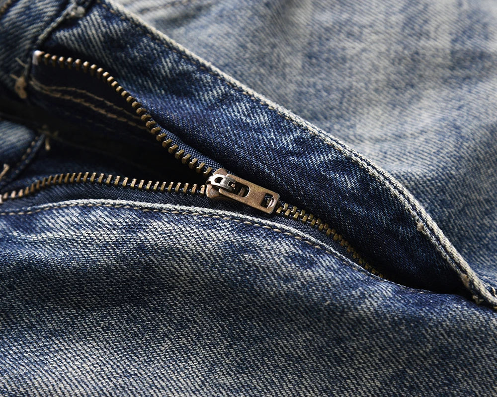 distressed frayed hole washed baggy jeans pants unisex pantalones hombre streetwear y2k straight casual denim trousers oversized unique jeans style 5887