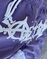 2024 y2k long sleeved foam printed pullover hoodie sweatshirt and pants two piece streetwear trendy wear dark vintage casual unique default style 2285