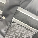 2023 Winter Men's Thickened Down Jacket New Style Vertical Collar Ribbon Stitching Jacket