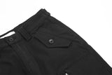 2023 new arrivals pocket zipper black hip hop men cargo jeans pants retro washed straight baggy cotton denim trousers pantalones unique cargo style 836