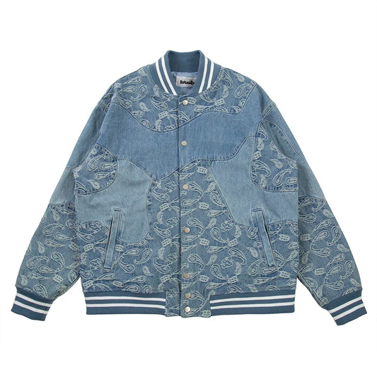 Street jackets graffiti oversized puffer autumn