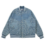 Street jackets graffiti oversized puffer autumn