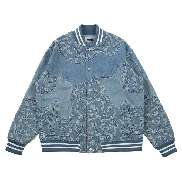 Street jackets graffiti oversized puffer autumn