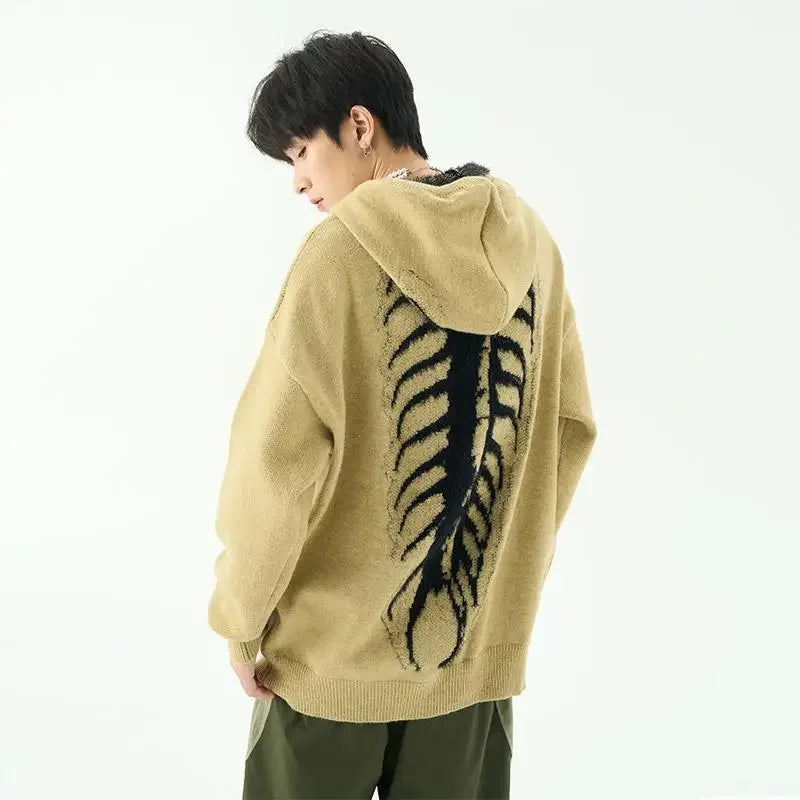 y2k flame streetwear, 2025 trend fit, trendy urban fashion top for men, layered streetwear look
