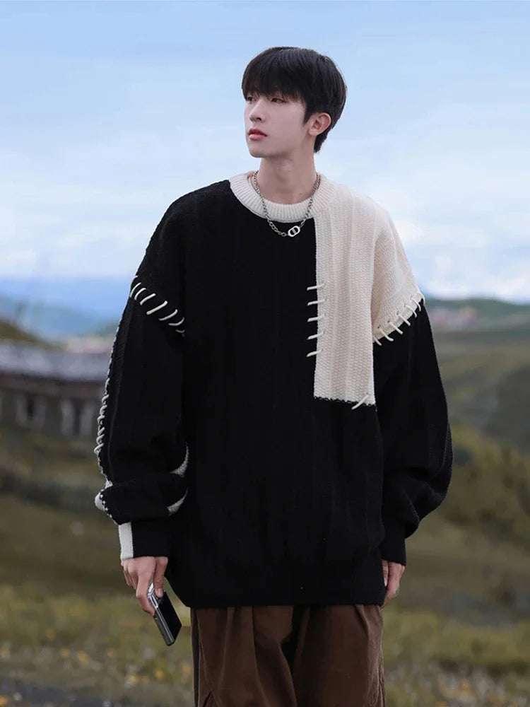 retro street knitwear, high-street look, trendy streetwear apparel for men and women