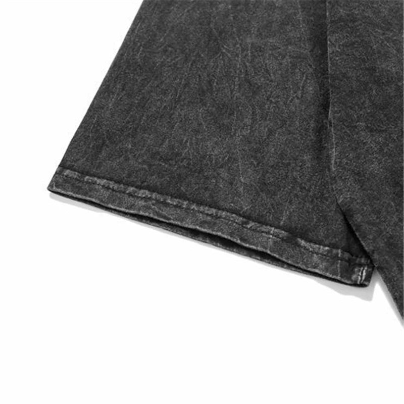 Trapwear Shirt – Rainbowtouches Washed T Shirts Mens Casual Clothing – Urban Streetwear for Men & Women