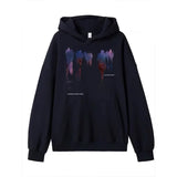 New Hip Hop Graphic Pullover Hoodies For Men High Street Design Oversi
